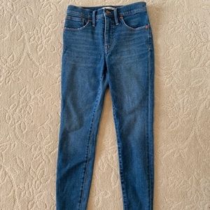 High Rise Madewell Jeans